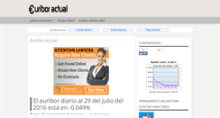 Desktop Screenshot of euriboractual.com